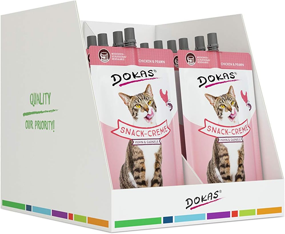 Dokas Chicken & Shrimp Snack Cream (12 x 90 g)