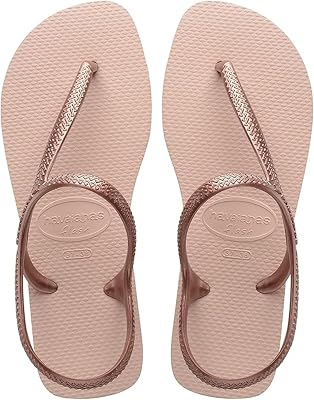 Havaianas flash urban, sandálias femininas, ballet rose/golden blush, 39/40