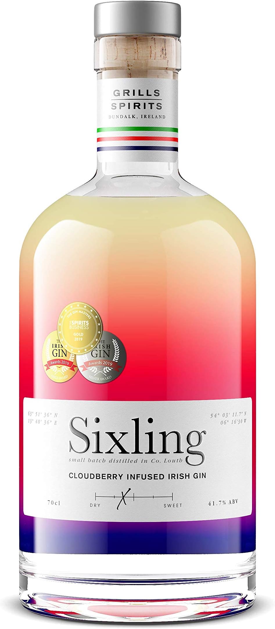 Sixling Gin, 70 cl