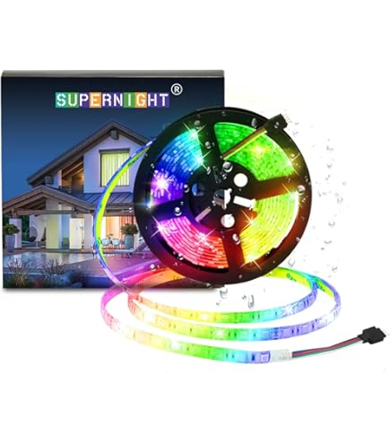Striscia LED 5050 RGB 60LED/m, IP65, 12V, 1m/5m/10m/20m, PCB Nero