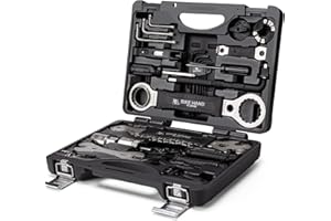 BIKE HAND 18 Piece Bike Bicycle Tool Kit Set - Bicycle Repair Tool Box Compatible - Mountain/Road Bike Maintenance Tool Set w
