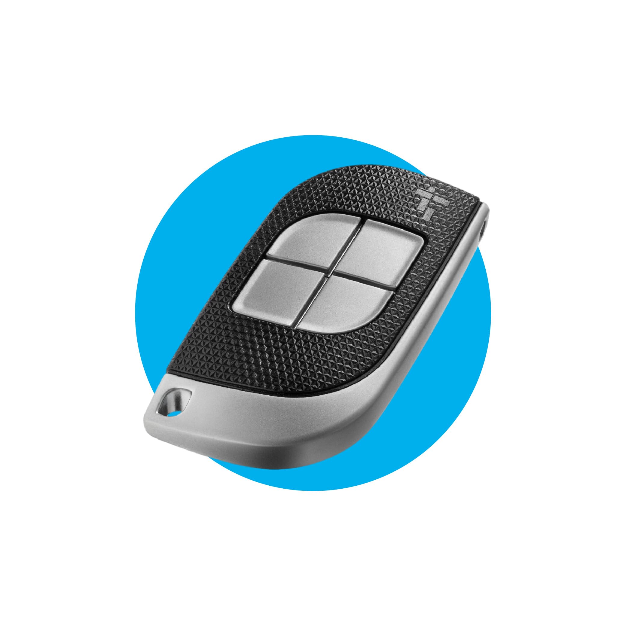 CAME TTS 806TS-0240 Elegant 4-Channel Wireless Handheld Transmitter with Metal Frame, Fixed Code, 433.92 MHz, Self-Learning Function