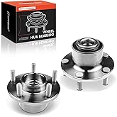 A-Premium 2 x Front Wheel Bearing and Hub Assembly with 5-Lug Compatible with Mazda 3 2004-2005