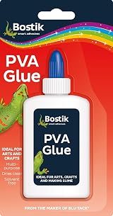 Bostik PVA Glue 118ml Multi-Purpose Solvent-Free Dries Clear UKCA CE view 1