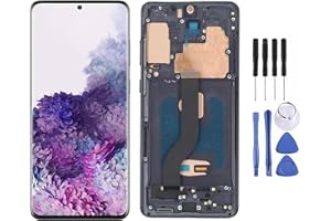 For Samsung Galaxy S20 Plus LCD Screen Replacement,LCD Display Touch Screen Digitizer Assembly with Repair Tools, Compatible 