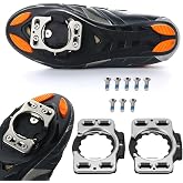 Road Bike Cleats, 1 Pair Quick Release Cycling Pedal Cleat Cover for Zero