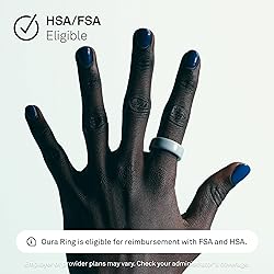 Oura Ring 4 Ceramic - Tide - Size 9 - Size Before