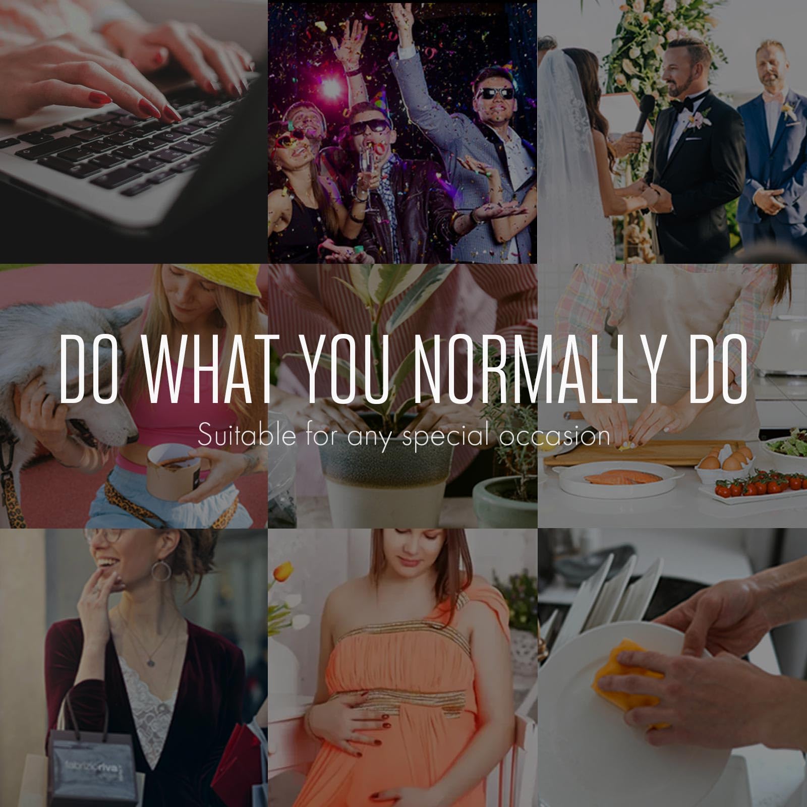 SHANGMENG Cat Eye Blue Press on Nails Almond - Soft Gel Press on Nails Short for Women Gift, Fit Perfectly & Natural Stick on Nails with Glue in 16 Sizes - 32 Reusable Fake Nails, Klein Blue - Image 5