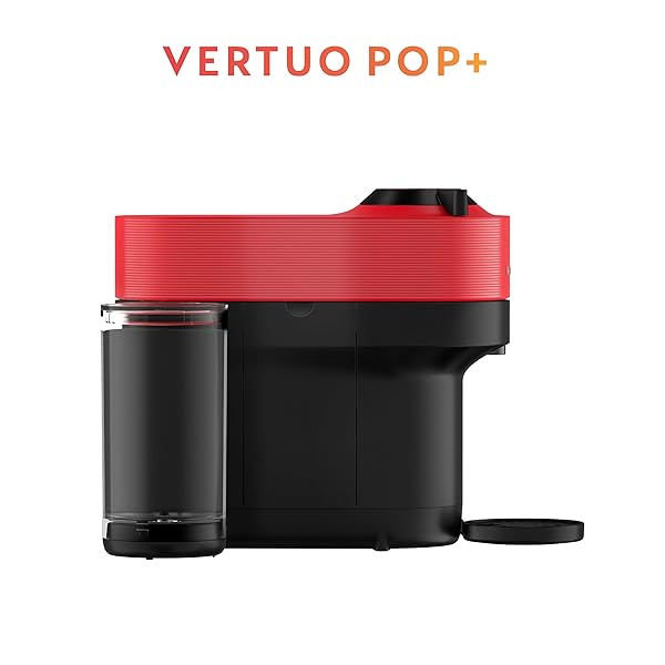 NESPRESSO VERTUO POP+ COFFEE AND ESPRESSO MAKER BY BREVILLE, SPICY RED