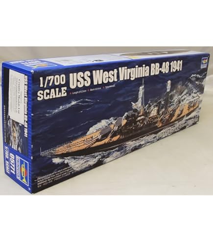 Amazon.com: Trumpeter USS California BB-44 1941 Model Kit : Arts