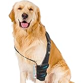 Bawektrl Dog Elbow Protector for Front Leg, Adjustable Shoulder Brace Metal Splint for Hygroma, Arthritis, Dysplasia Relief, Prevents Calluses &amp; Pressure Sores from Hard Floors, Aids Wound Healing