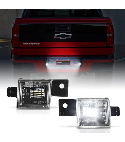 Headlight Bezels For Chevy Silverado 2014-2018 - Black ABS Lamp Guard Trim Covers