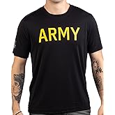 Army Wicking PT Style Shirt | U.S. Military Performance Training Infantry Workout T-Shirt
