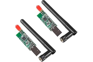 AITIAO 2Pcs Zigbee CC2531 Sniffer USB Dongle Bluetooth 4.0 Wireless Zigbee Analyzer Module with External Antenna