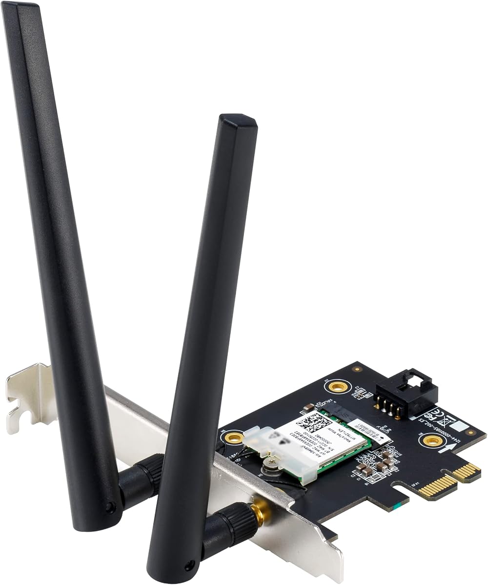 ASUS PCIe AX1800 Wireless Adapter Bluetooth 5.2 WiFi 6 PCIe AX1800