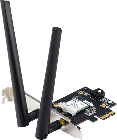 ASUS PCIe AX1800 Wireless Adapter Bluetooth 5.2 WiFi 6 PCIe AX1800