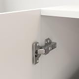 Panana 2 Door Wardrobe with Storage Shelf & Hanging Rail - White MDF view 9