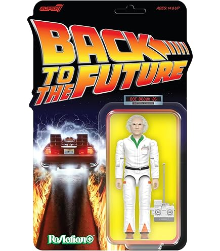 Amazon.com: Super7 Back to The Future Part II: Doc Brown Reaction