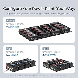 Renogy 12V 200Ah Lithium LiFePO4 Deep Cycle