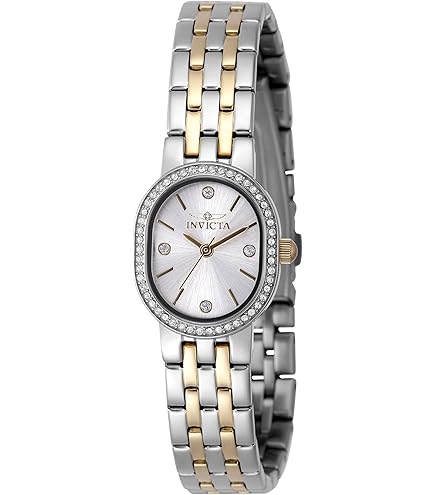 Invicta Wildflower Women\'s 32mm Two Tone Silver Gold Crystal Accented New In box Where sophistication finds its edge. ?? The Invicta  main image 2