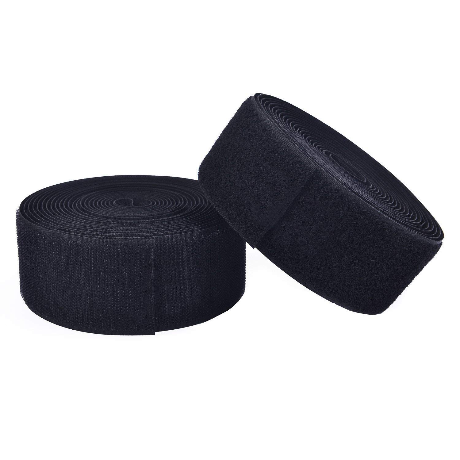 5CM x 6M Versatile Hook and Loop Tape with No Adhesive Sew on Fabric Fastener