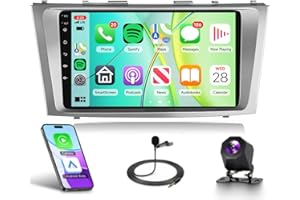 4G+64G 8 Core Android Car Stereo for Toyota Camry 2006-2011 with Wireless Carplay Android Auto, Rimoody 9 Inch Touchscreen Ca