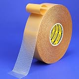 MILEQEE Double Sided Tape Heavy Duty 1.18in x 66ft Fiberglass Mesh view 1