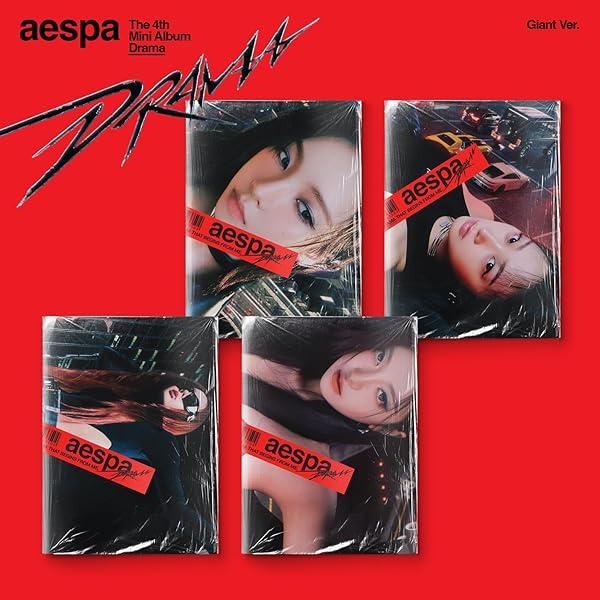 aespa Drama 4th Mini Album CD+Photocard+Tracking Sealed