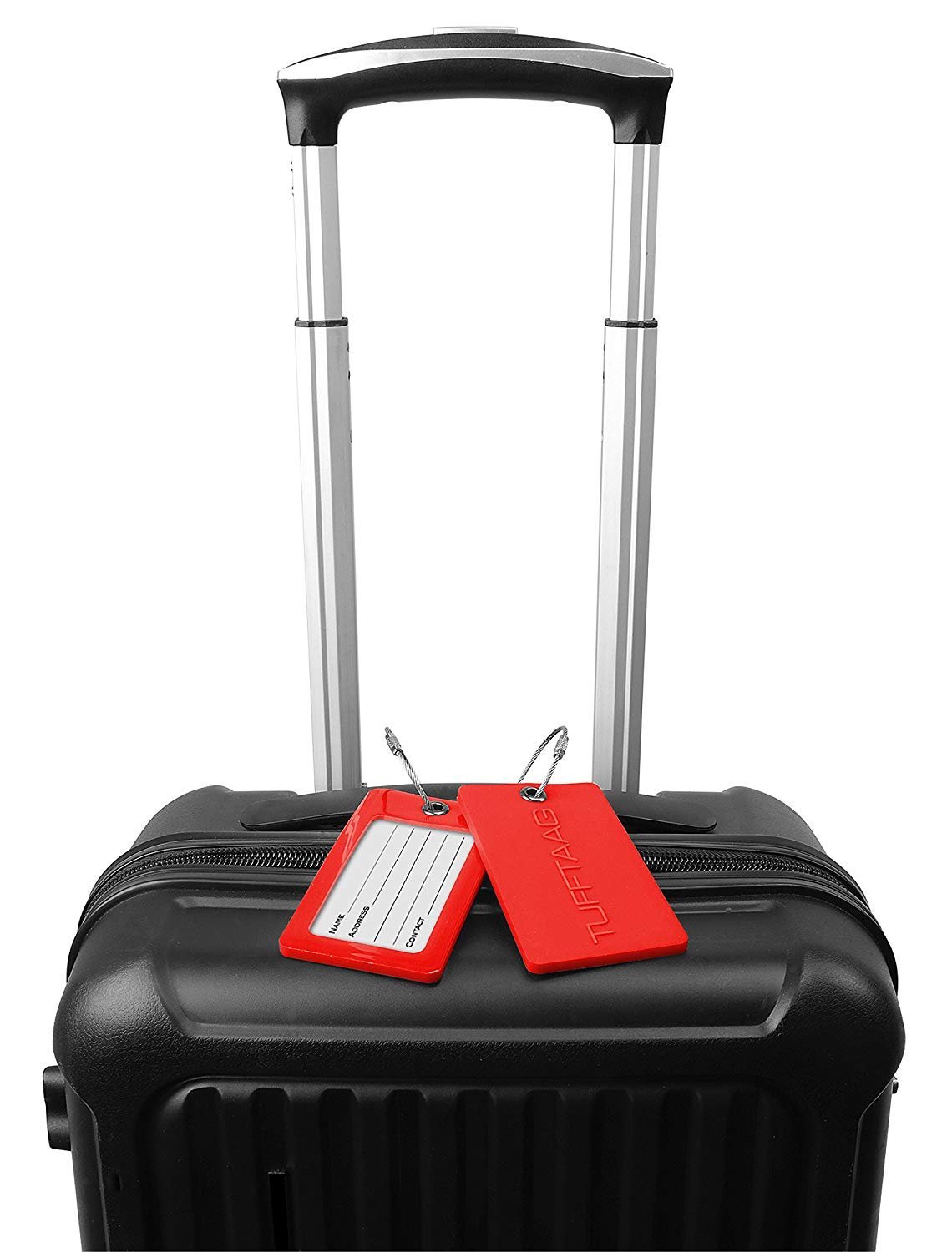 Luggage Tags TUFFTAAG, Business Card Holder, Suitcase Labels, Travel