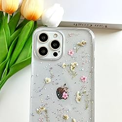 LSEEKA for iPhone 12 Pro Max Clear Case with