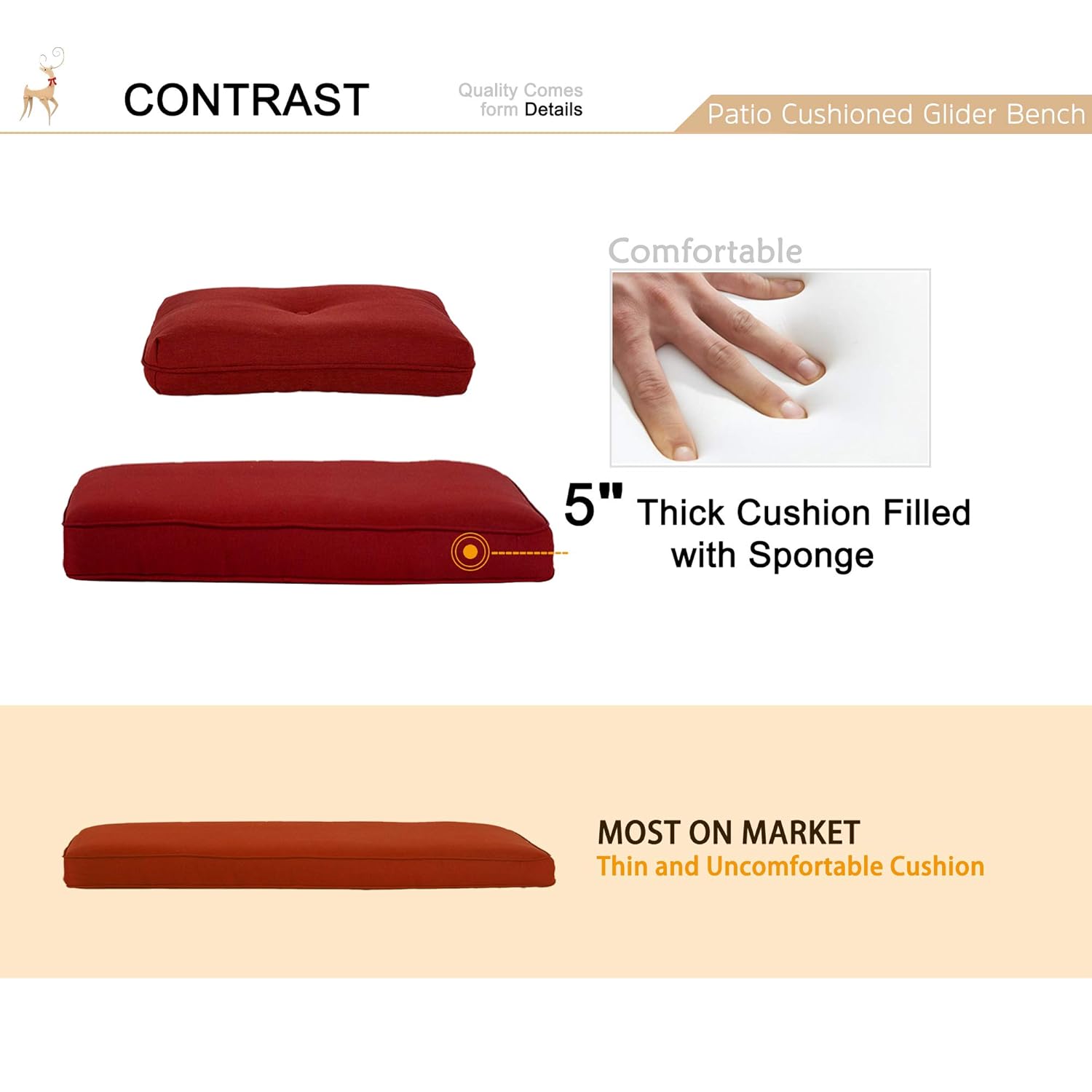 the brick glider chair