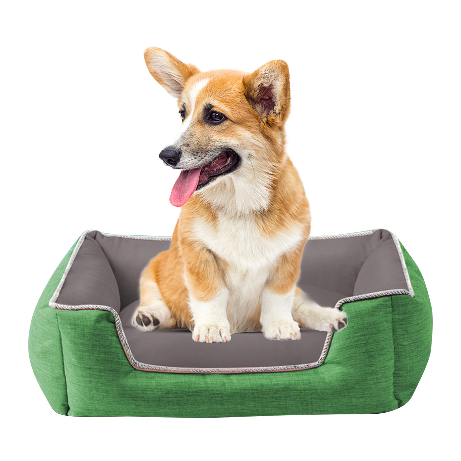 PETCUTE Dog Bed Medium Washable Cat Beds for Indoor Cats Pet Bedding Improved Sleep Cat Cushion for Medium Cats Dog