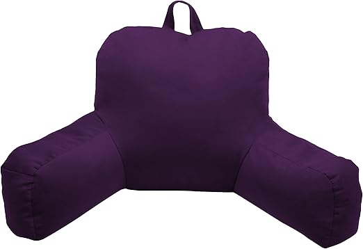 Amazon Com Deluxe Comfort Porter Bedrest Pillow Purple Best Bed