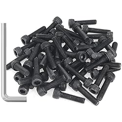 55 Pieces M5 x 20mm Socket Head Cap Screws, Thread