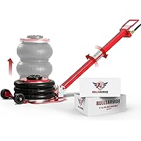 BullsArmor Air Jack 3 Ton (6,600 lbs) Capacity - Heavy Duty Triple Bag Pneumatic Air Bag Car Jack for Rapid Lift (Lifting Hei