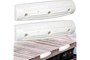 JYINCPED Dock Fender Bumpers, Boat Dock Bumpers Straight-Edge Marine Fenders Side Guard, Soft UV-Resistant Marine 17-Inch, Horizontal Protection,Inflatable