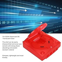 Bizofft Translucent Red Replacement Shell for SEGA