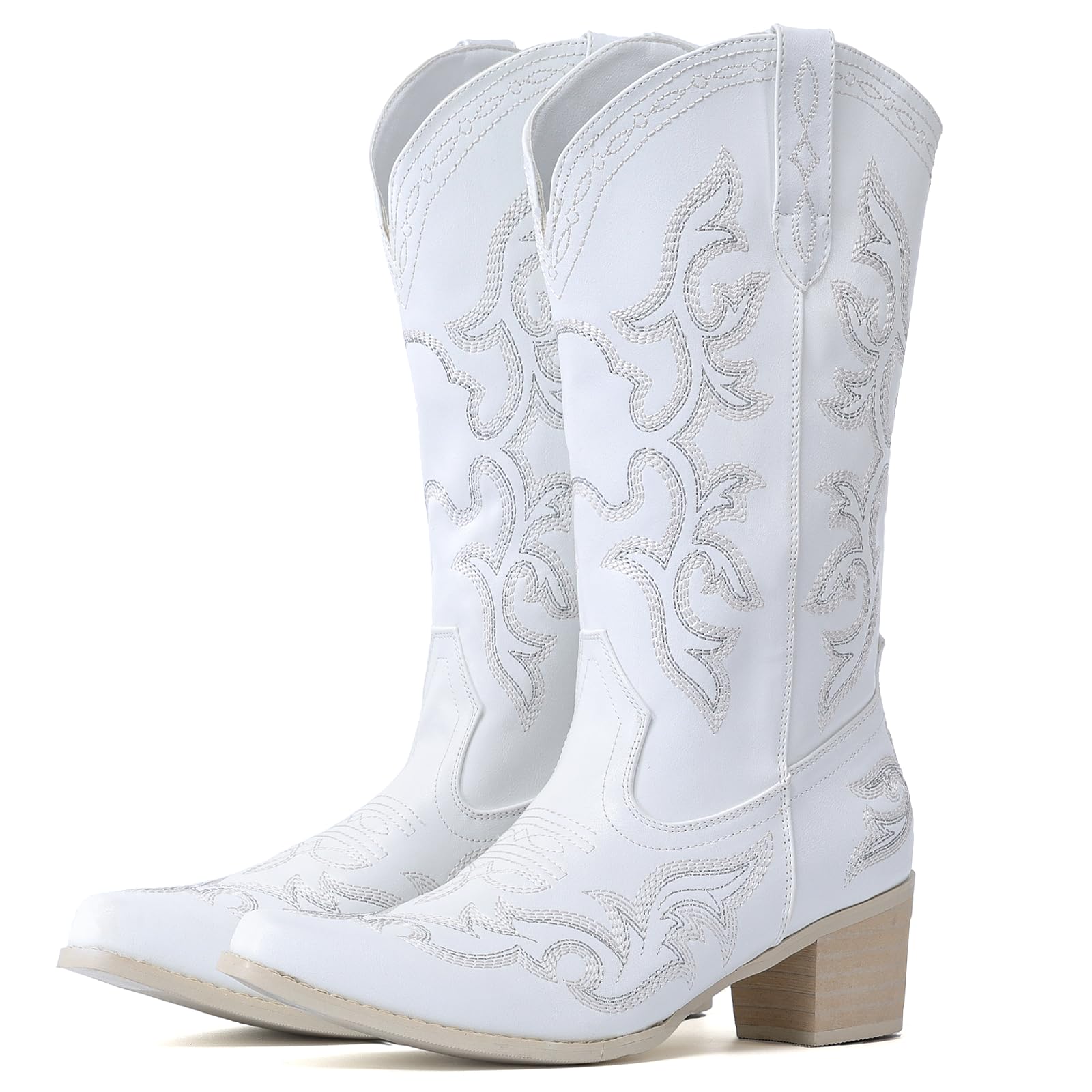 Photo 1 of SZ 10 IUV Cowboy Boots For Women Western Cowgirl Classic Fashion Embroidered Pointy Toe Boots