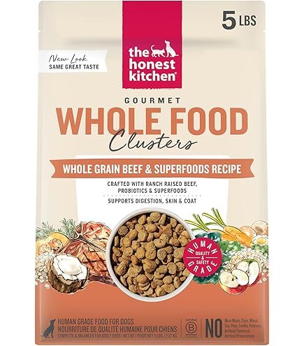 Amazon.com: The Honest Kitchen Whole Food Clusters Human Grade Dry