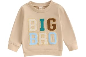 Twopumpkin Baby Toddler Girl Boy Sweatshirt/Romper Long Sleeve Sister Brother Matching Outfit Newborn Clothes