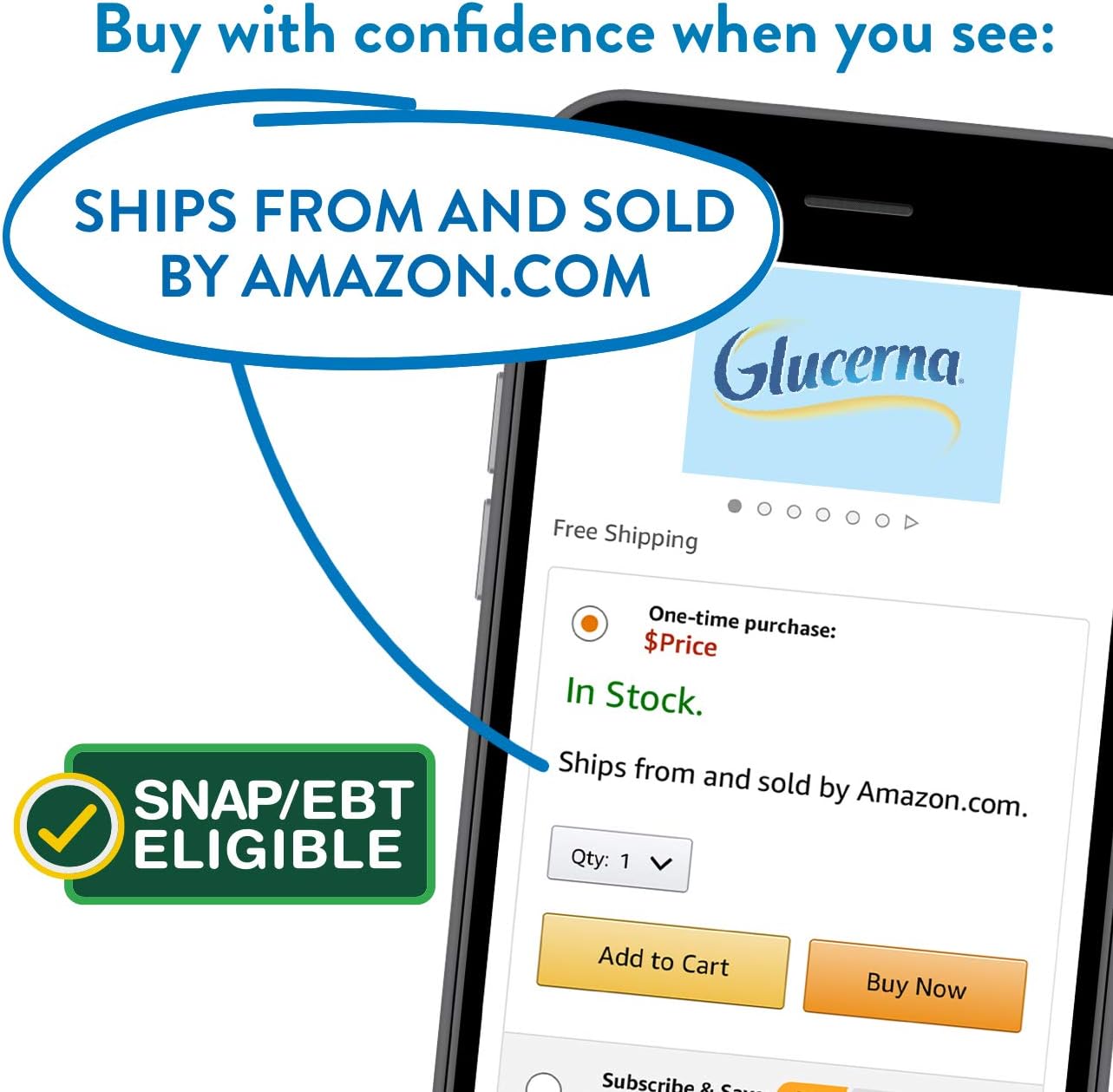 Glucerna, Diabetes Nutritional Shake, To Help Manage Blood Sugar, Homemade Vanilla, 8 fl oz (Pack of 24): Health & Personal Care