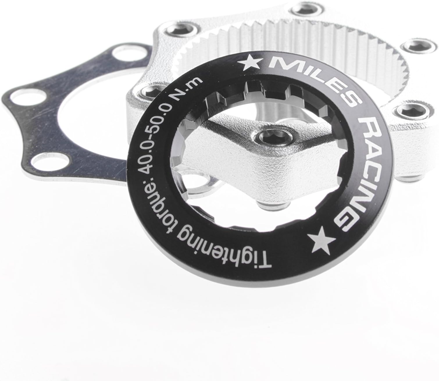Miles Racing disc brake mount adaptor Lock Ring for Centerlock Hubs (Does Not Fit Half Axle Hubs)