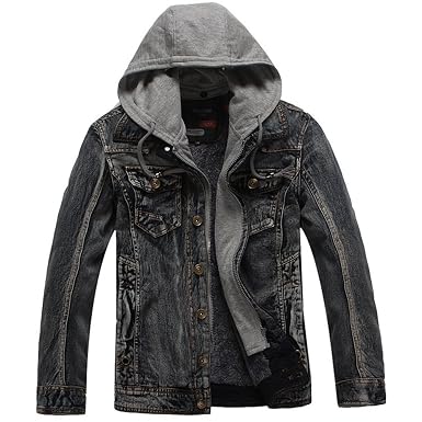 Amazon Co Jp リオモード Delamode 男性デニムジャケットレトロ
