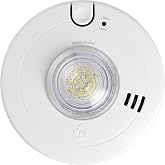First Alert BRK 7020BSL Hardwired Hearing Impaired Smoke Detector with LED Strobe Light , white