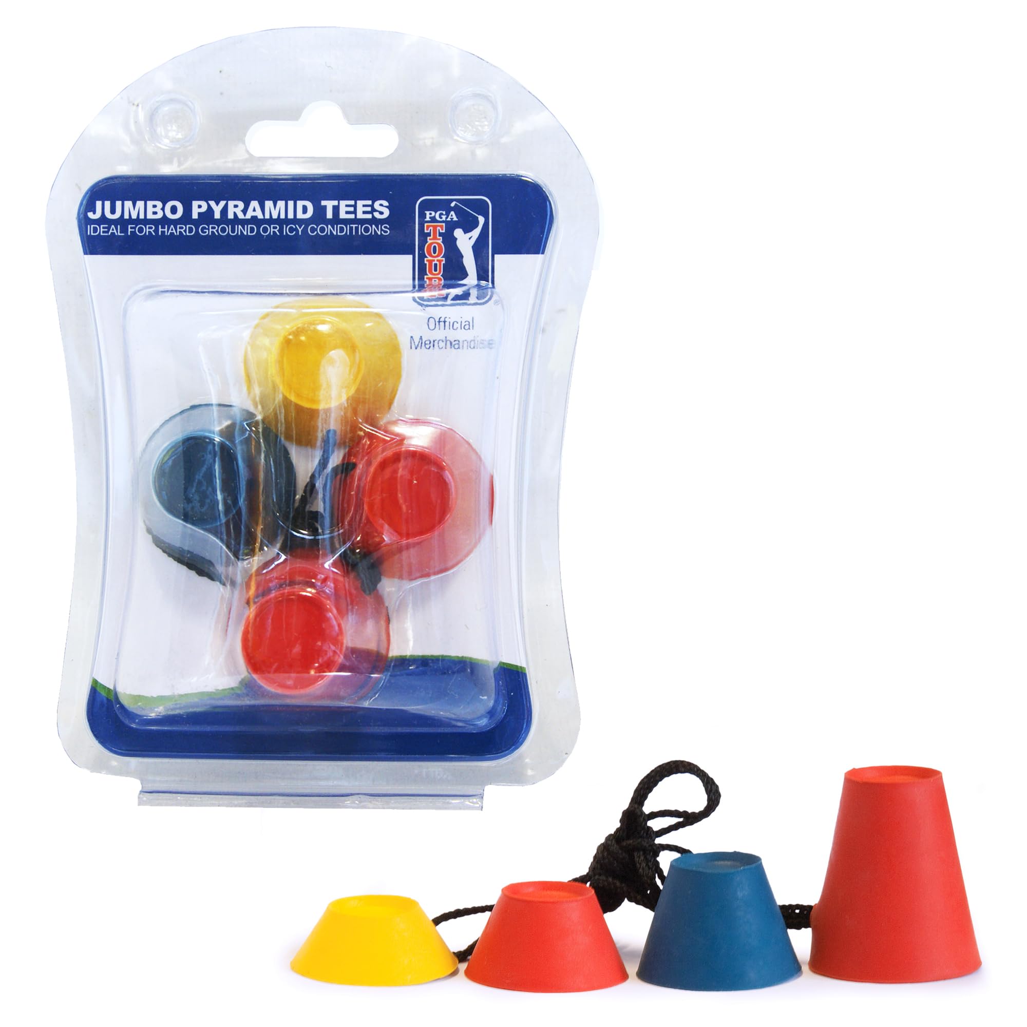 PGA TOUR 4 Pack Winter Golf T-Shirt - Grey, Grey, S UK