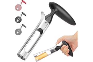 Apple Corer, Premium Stainless Steel Apple Corer Tool,Sturdy Ergonomic Handle, Easy to Use and Clean, Durable,Remover for Pea