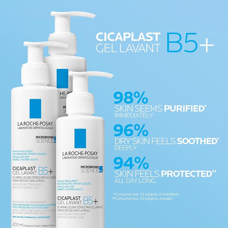Cicaplast Gel Lavant B5+ Beruhigendes Reinigungsgel, 200 ml