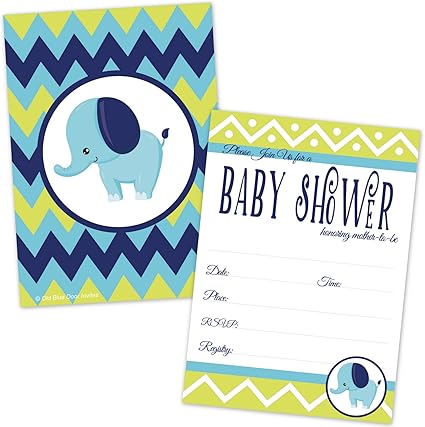 baby shower invitations canada