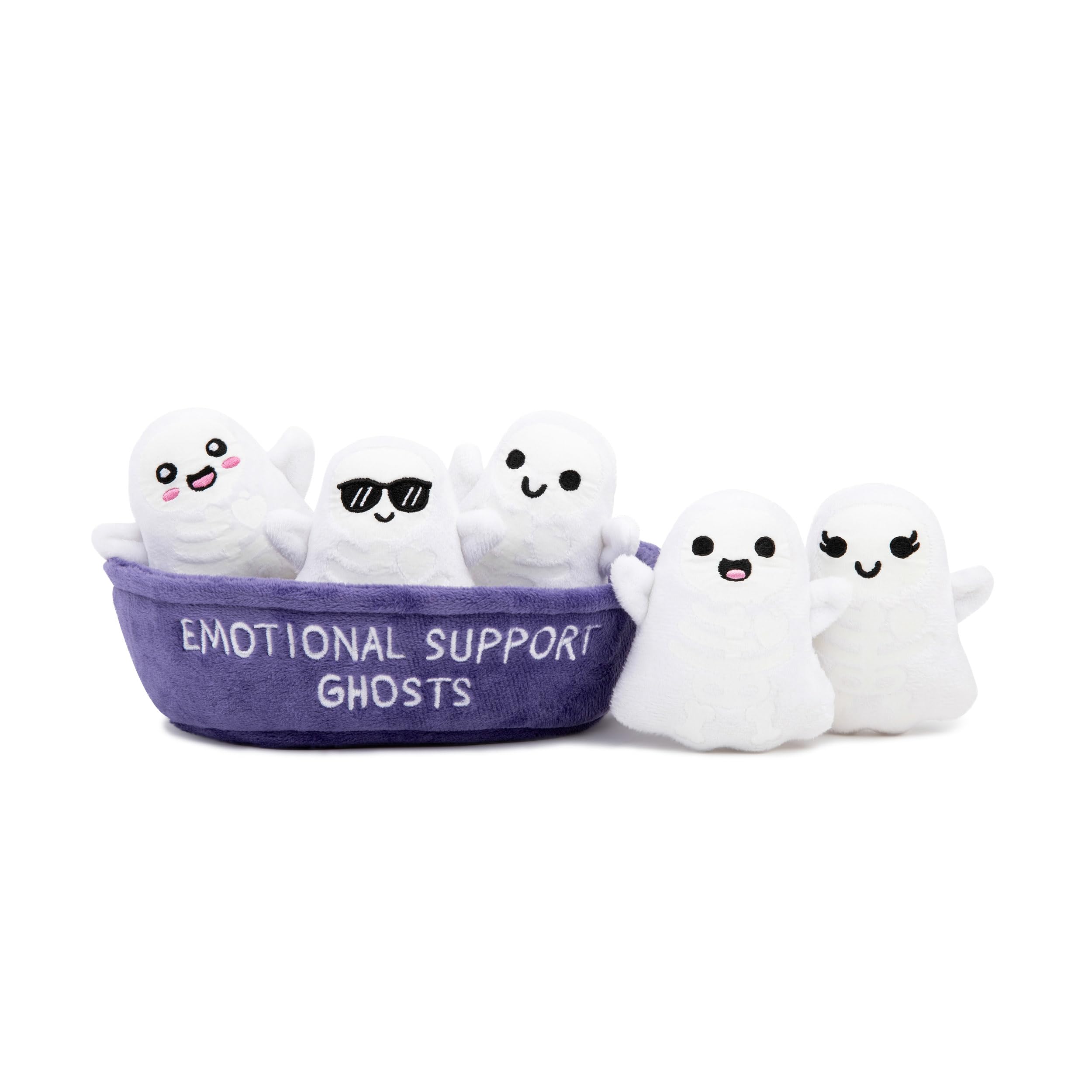 Emotional Support Ghosts by Relatable, Cuddly Plush