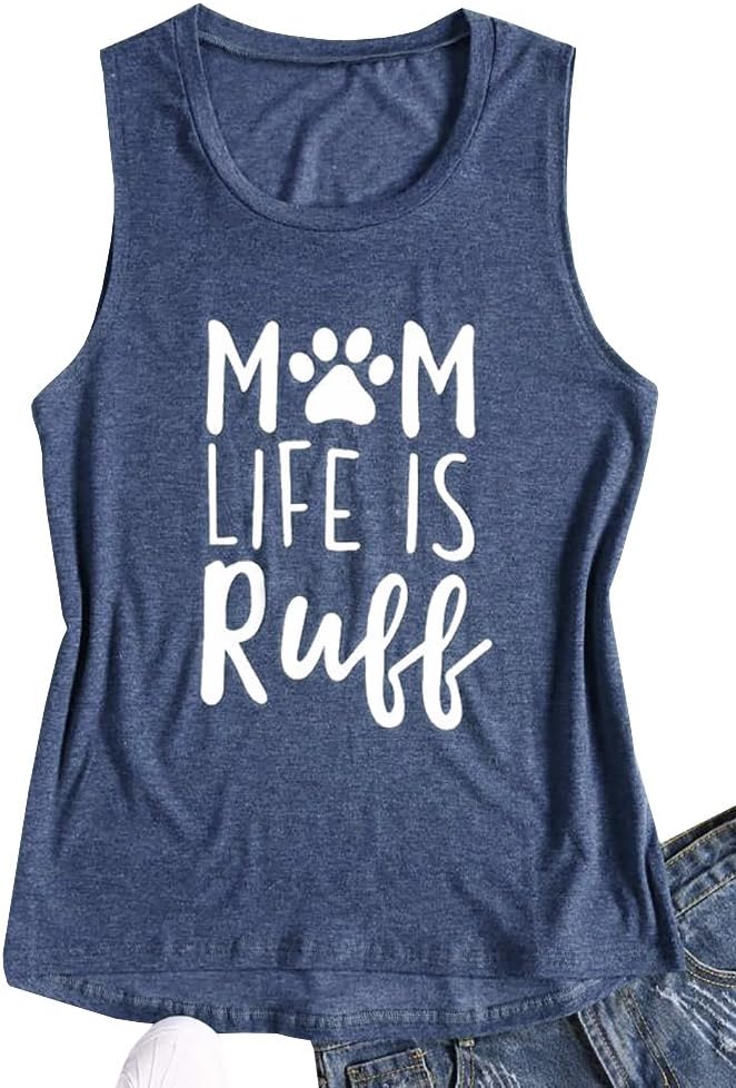 FUMIKAZU Women's Graphic Tank Tops Beach Please Summer Casual Cute Funny Sleeveless Shirts Blouse